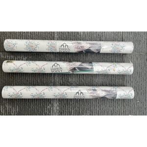 Fashion Point Imperial Wallcoverings Wallpaper NOS 56 sq ft x 3 Rolls Floral